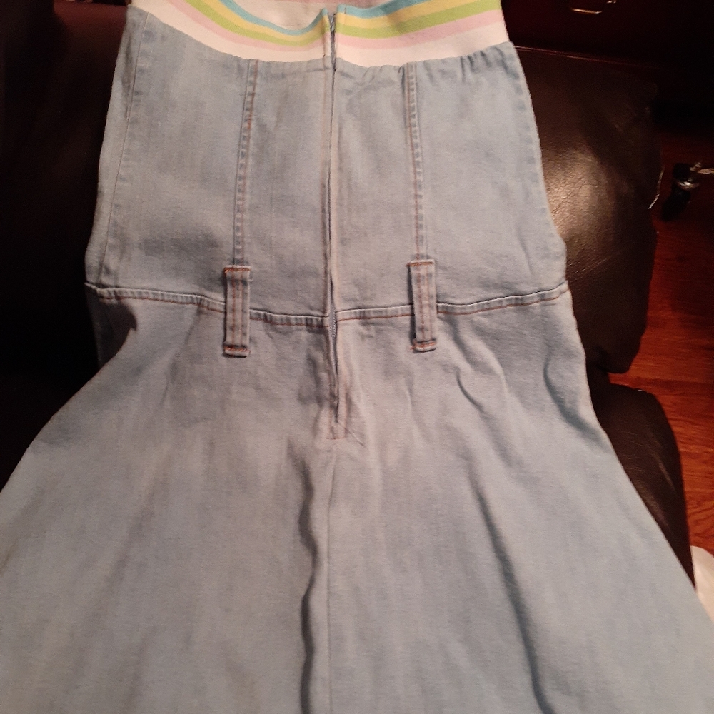 Denim Jean Skirt Dress